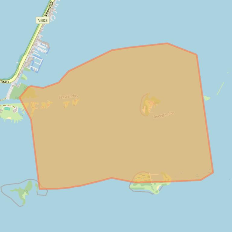 Kaart van postcodegebied 1231ML.