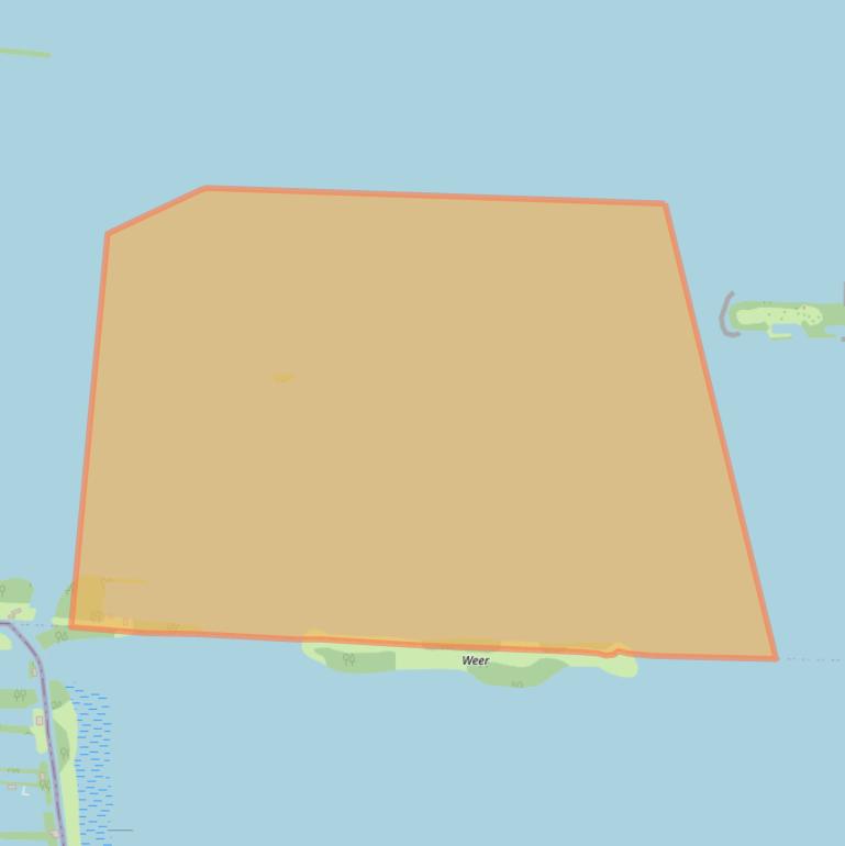 Kaart van postcodegebied 1231PW.