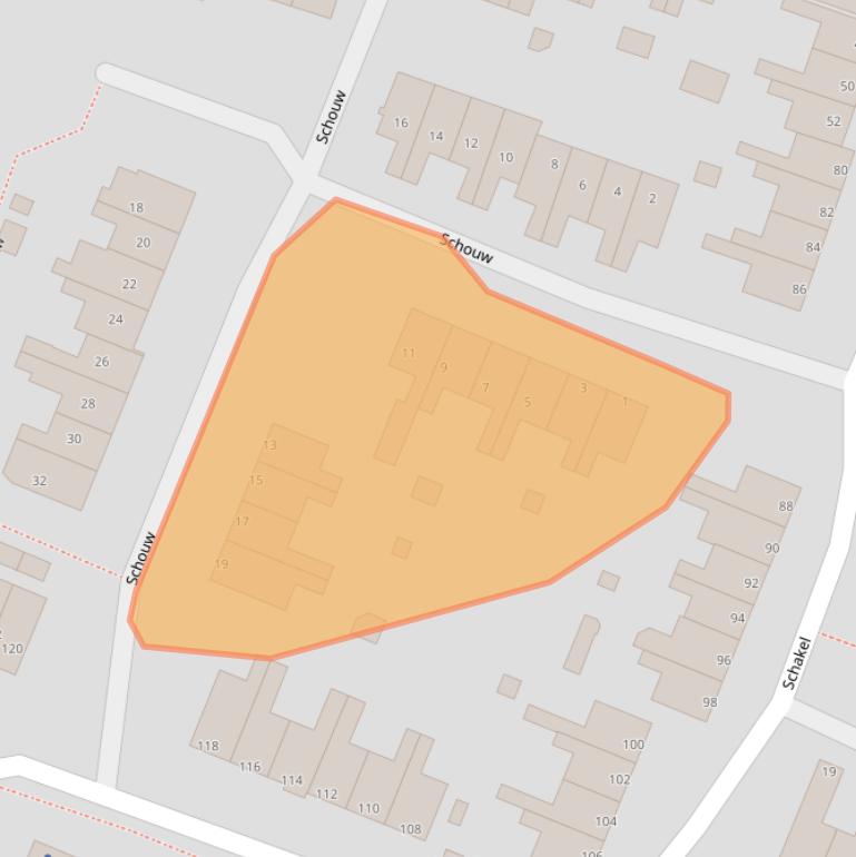 Kaart van postcodegebied 1231SG.