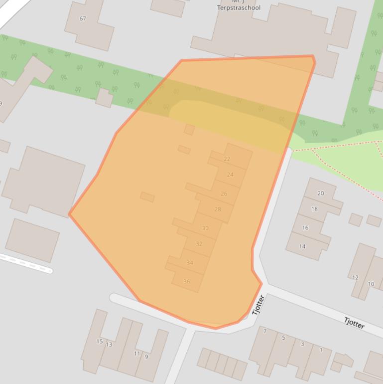 Kaart van postcodegebied 1231SL.