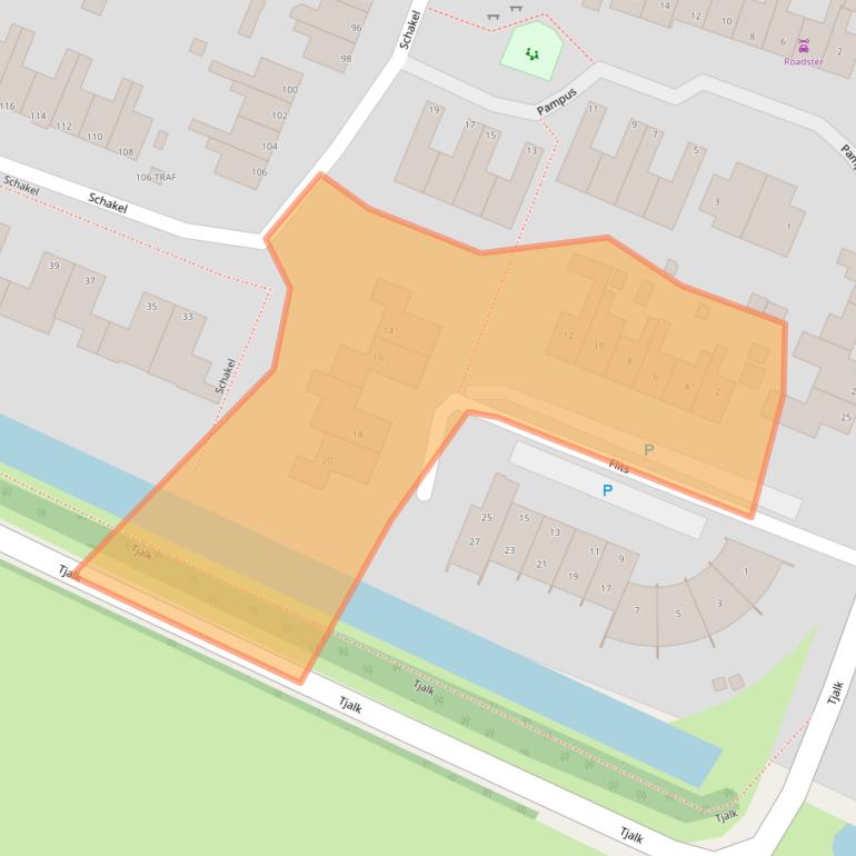Kaart van postcodegebied 1231SN.