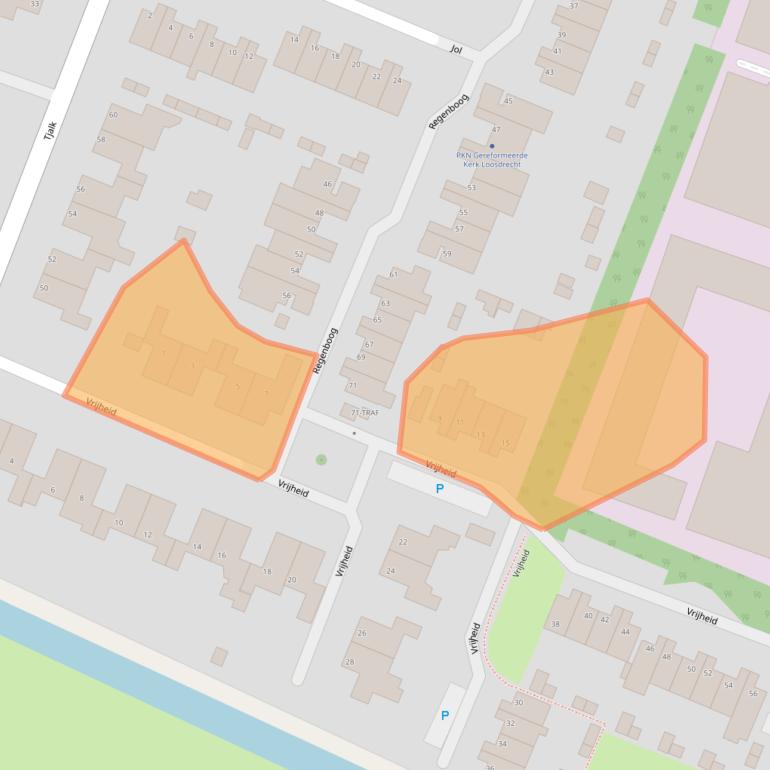 Kaart van postcodegebied 1231TK.