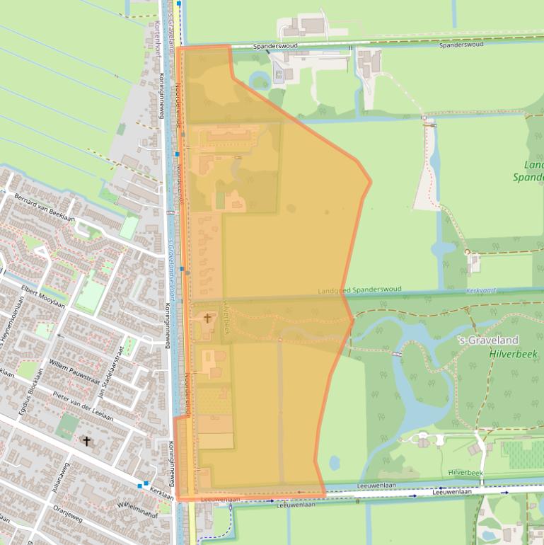 Kaart van postcodegebied 1243JG.
