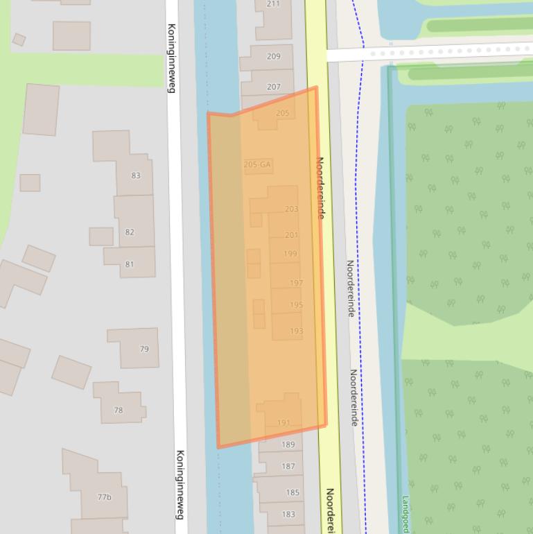 Kaart van postcodegebied 1243JR.