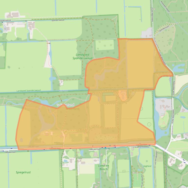 Kaart van postcodegebied 1243KA.