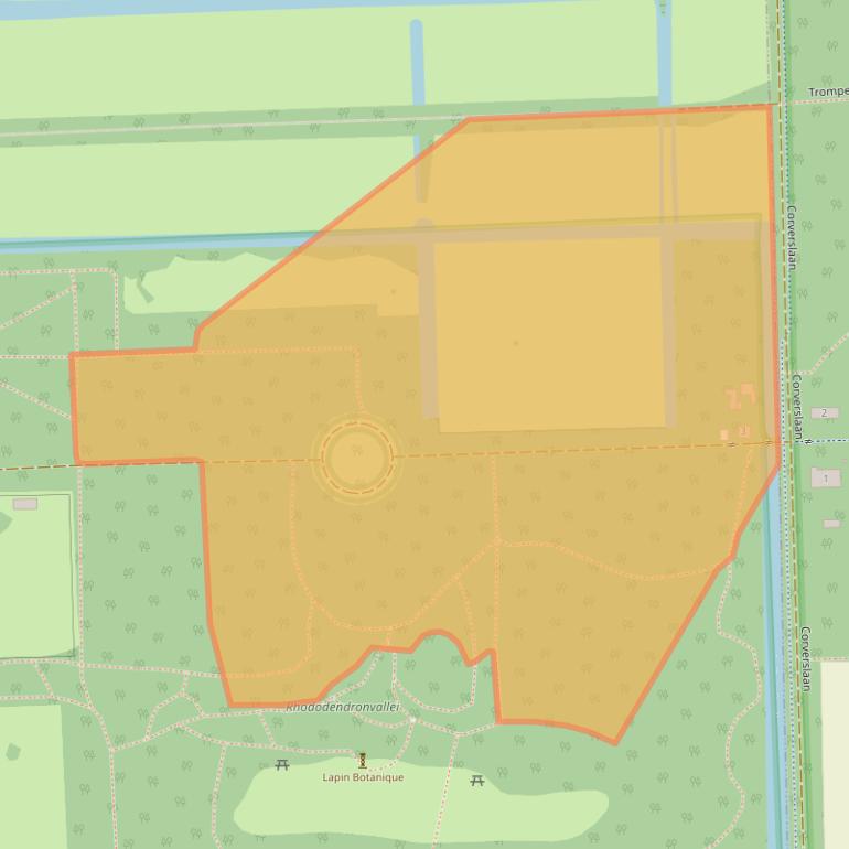 Kaart van postcodegebied 1243KD.