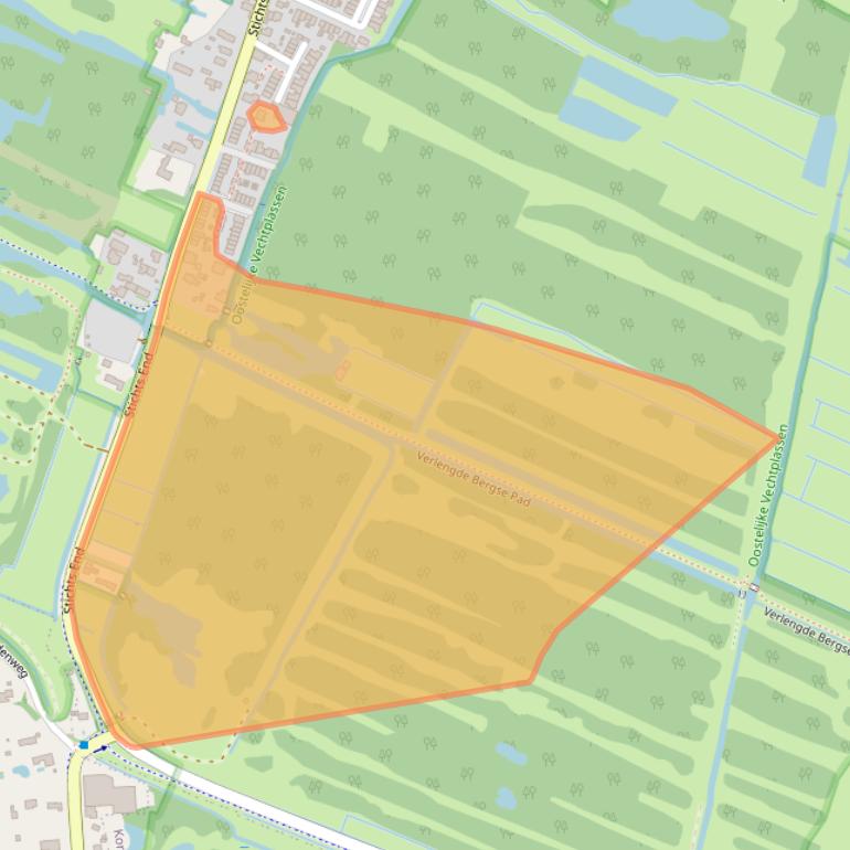 Kaart van postcodegebied 1244PM.