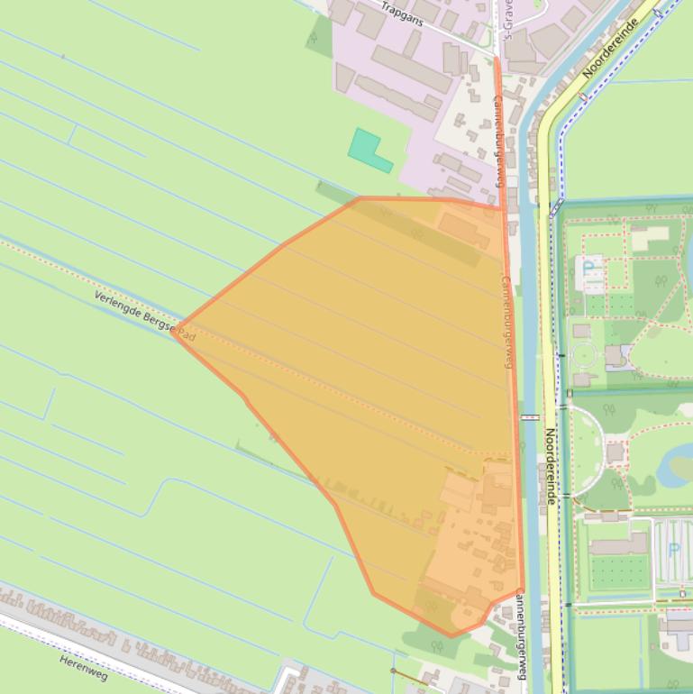 Kaart van postcodegebied 1244RG.