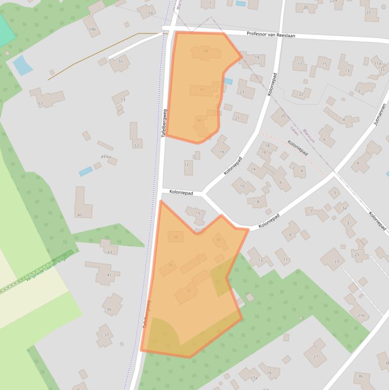 Kaart van postcodegebied 1251AG.