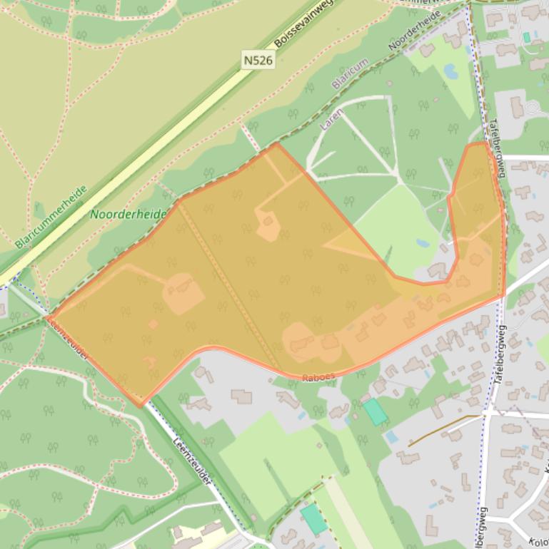 Kaart van postcodegebied 1251AL.