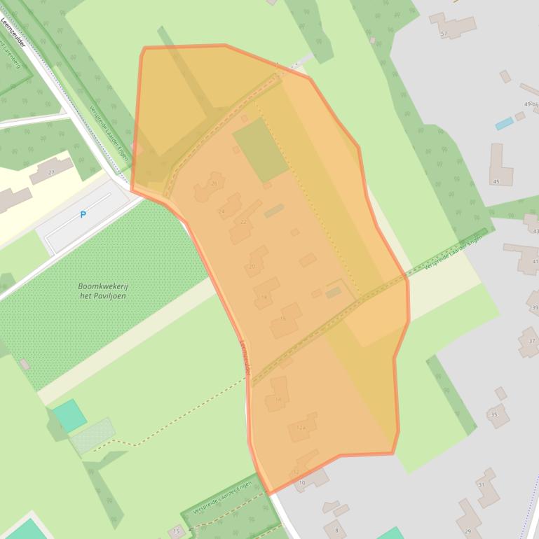 Kaart van postcodegebied 1251AP.