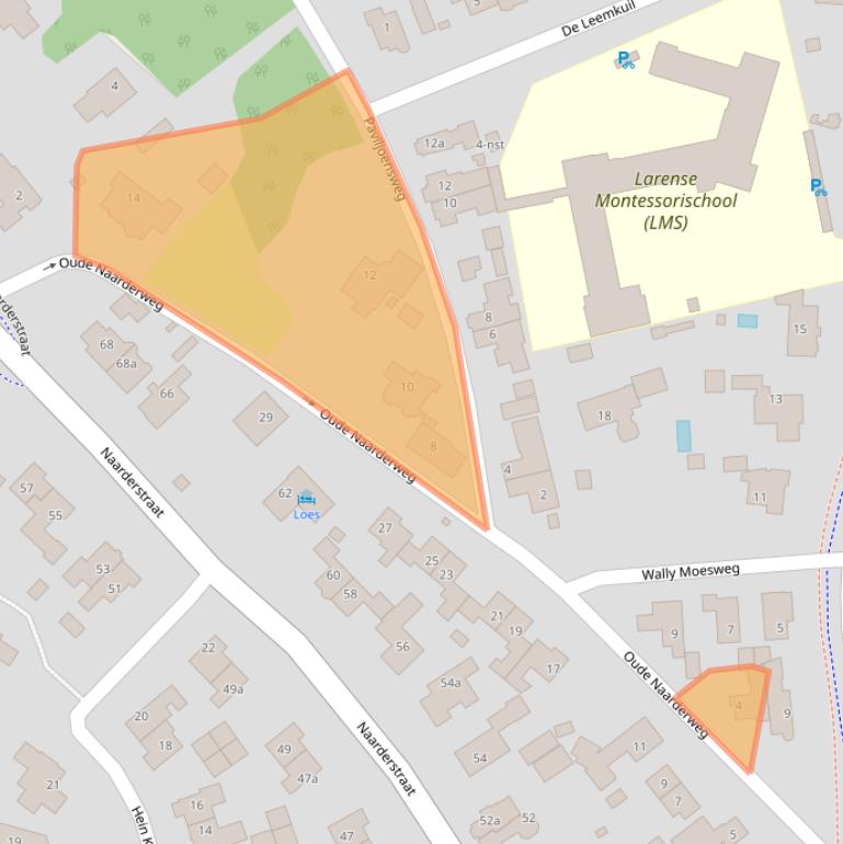 Kaart van postcodegebied 1251BK.