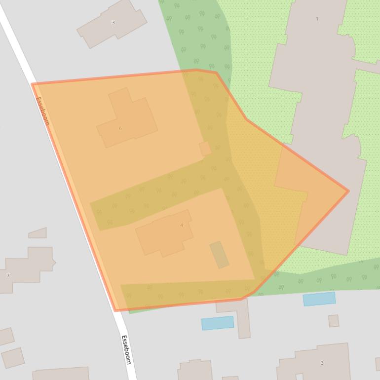 Kaart van postcodegebied 1251CP.