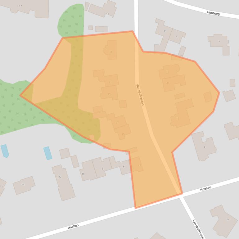 Kaart van postcodegebied 1251CX.