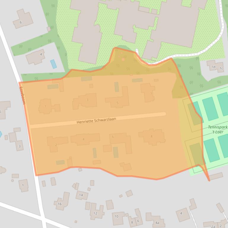 Kaart van postcodegebied 1251DH.