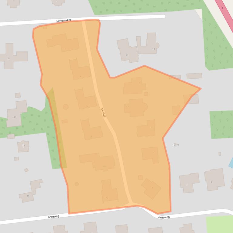 Kaart van postcodegebied 1251DZ.