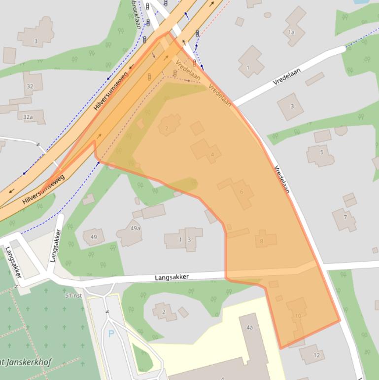 Kaart van postcodegebied 1251GE.