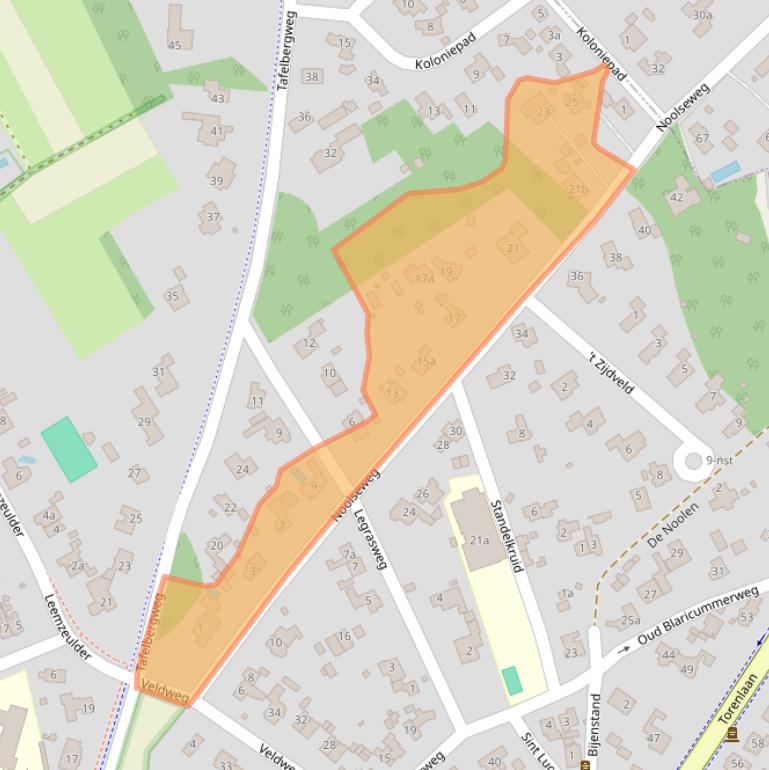 Kaart van postcodegebied 1251GN.