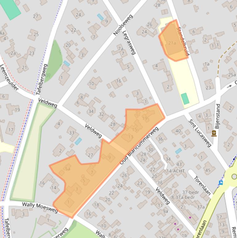 Kaart van postcodegebied 1251GV.