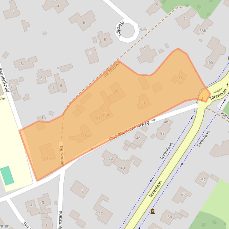 Kaart van postcodegebied 1251GW.