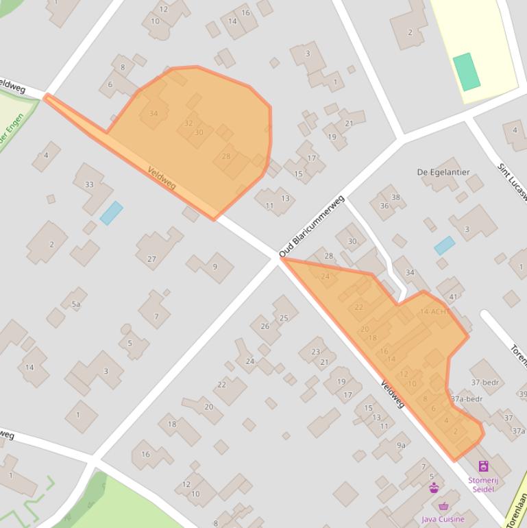 Kaart van postcodegebied 1251HD.