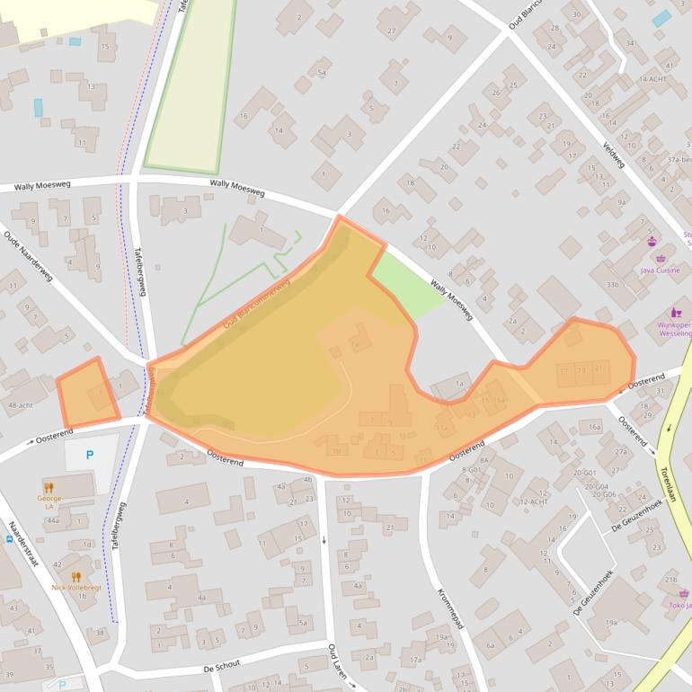 Kaart van postcodegebied 1251HM.