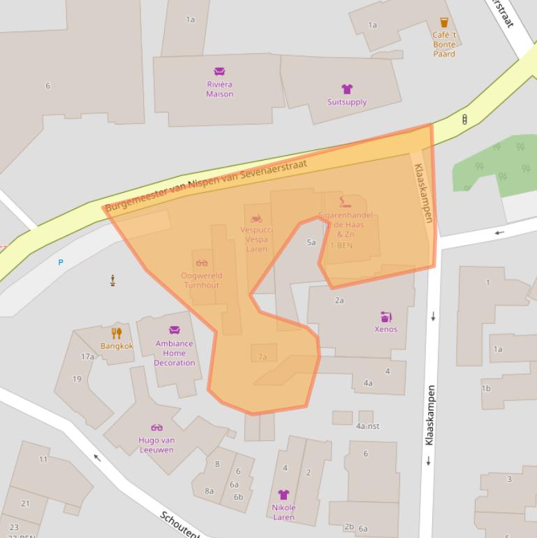 Kaart van postcodegebied 1251KD.