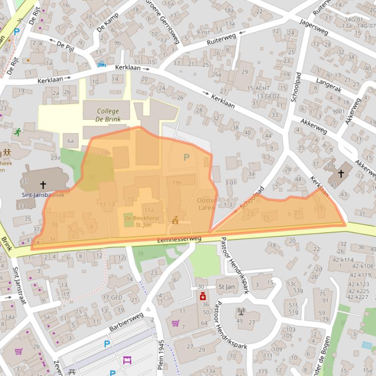 Kaart van postcodegebied 1251NA.