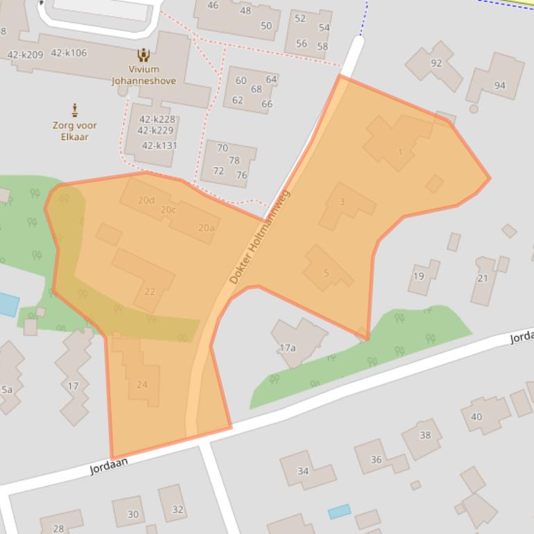 Kaart van postcodegebied 1251NG.