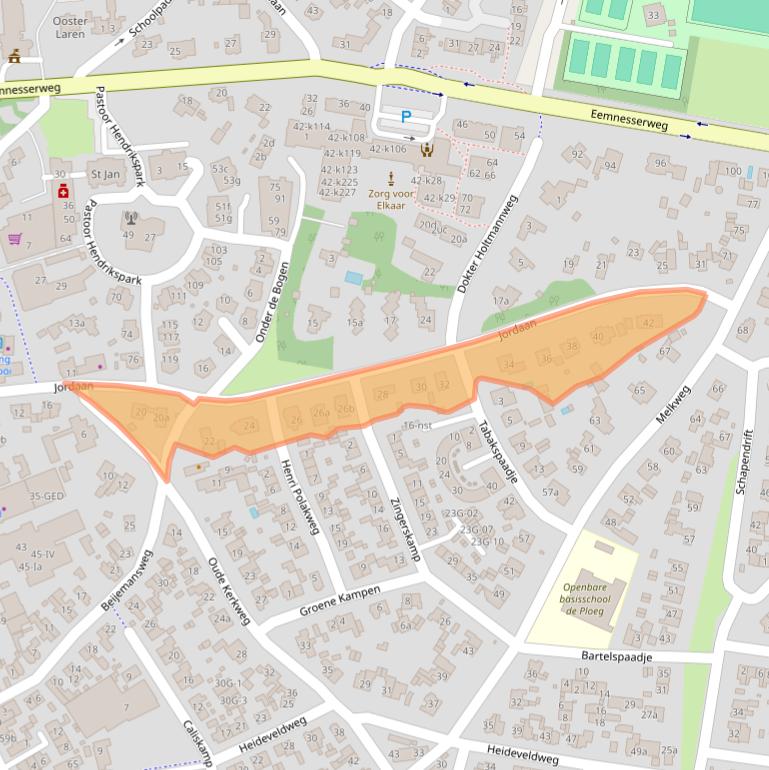 Kaart van postcodegebied 1251PD.