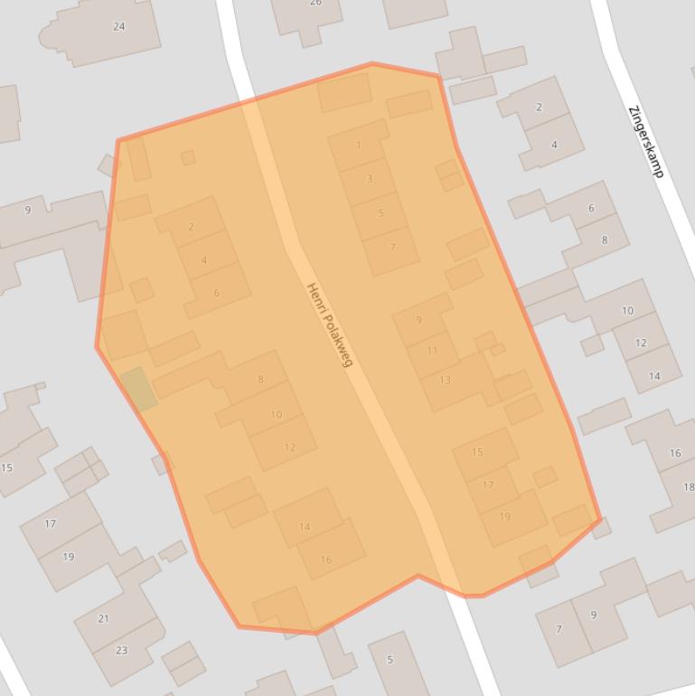 Kaart van postcodegebied 1251PH.