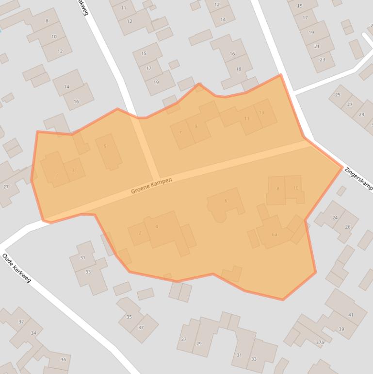 Kaart van postcodegebied 1251PL.