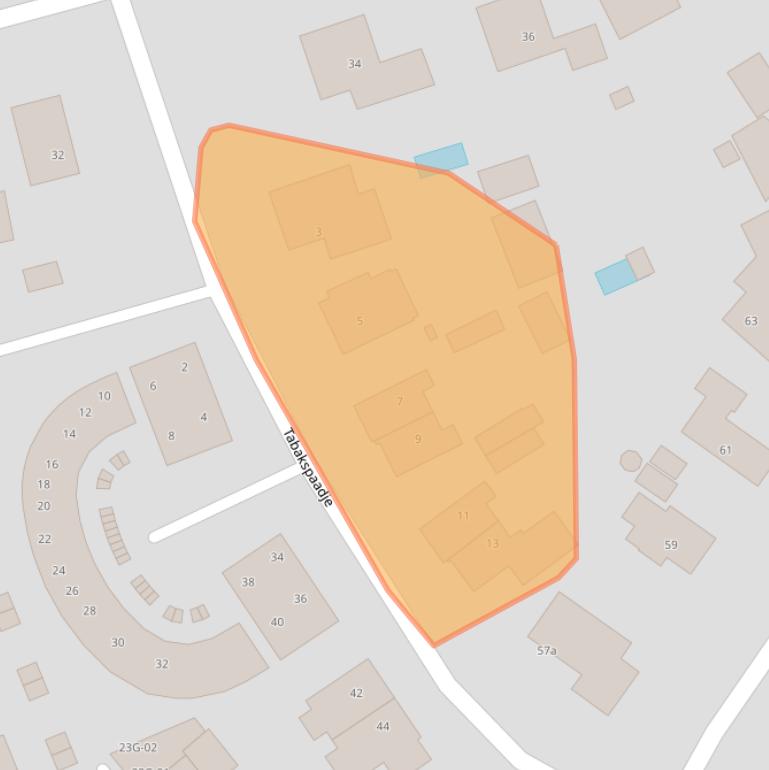 Kaart van postcodegebied 1251PM.