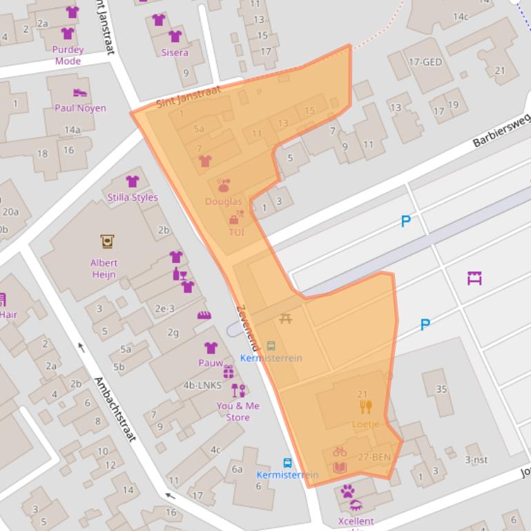 Kaart van postcodegebied 1251RK.