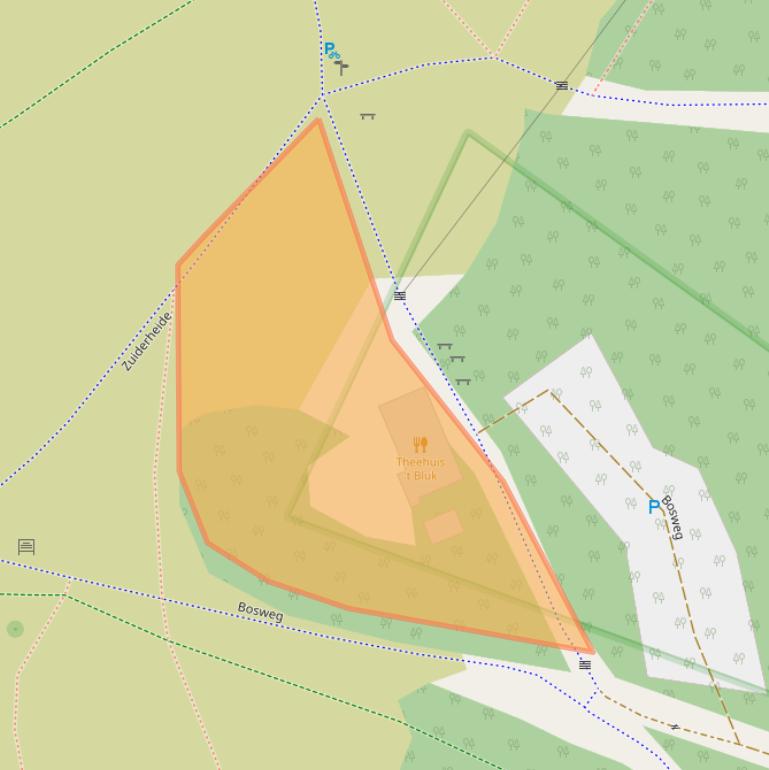 Kaart van postcodegebied 1251SE.