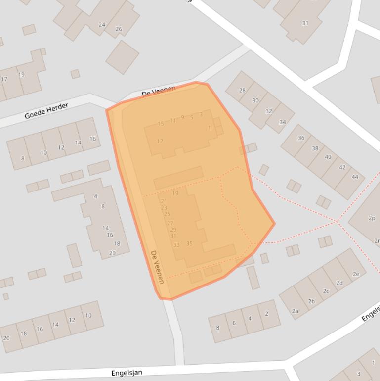 Kaart van postcodegebied 1251SL.