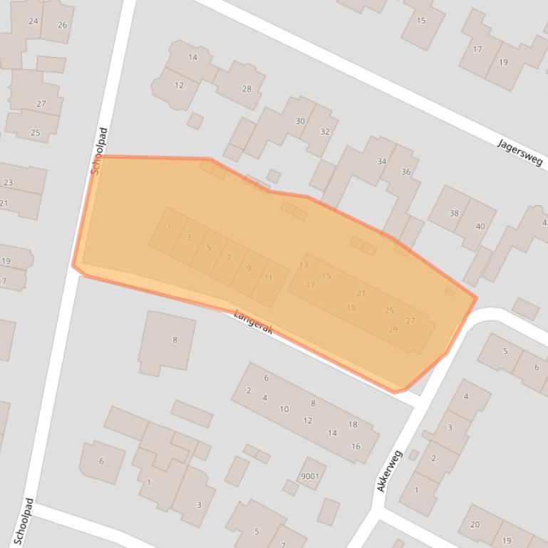 Kaart van postcodegebied 1251SX.