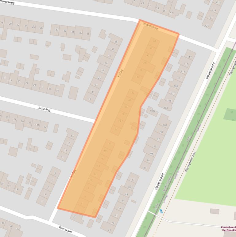 Kaart van postcodegebied 1251TW.