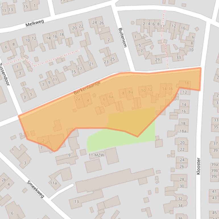 Kaart van postcodegebied 1251WV.