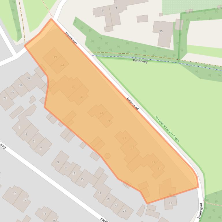 Kaart van postcodegebied 1251ZW.