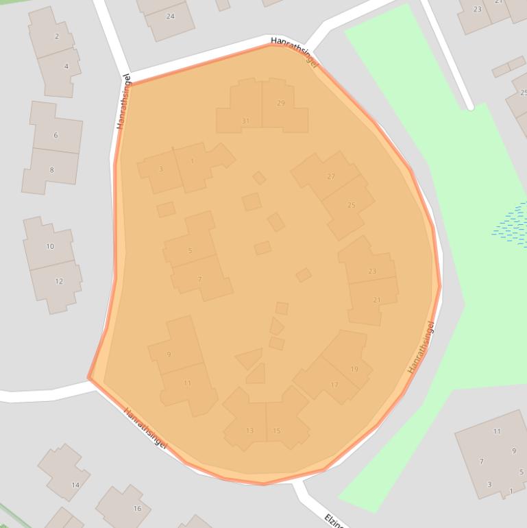 Kaart van postcodegebied 1252AC.