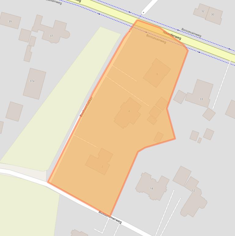 Kaart van postcodegebied 1261DA.