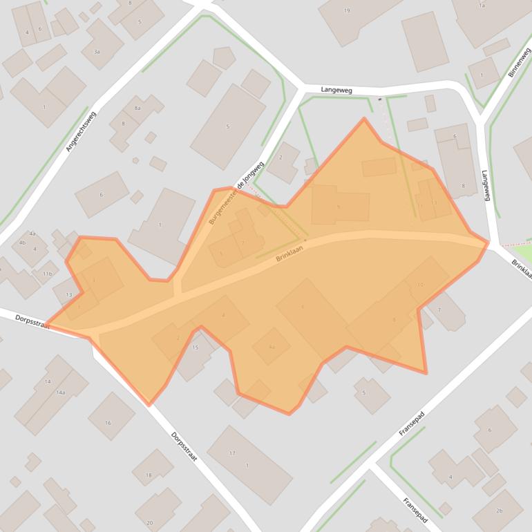 Kaart van postcodegebied 1261ER.