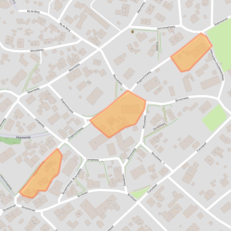 Kaart van postcodegebied 1261XH.