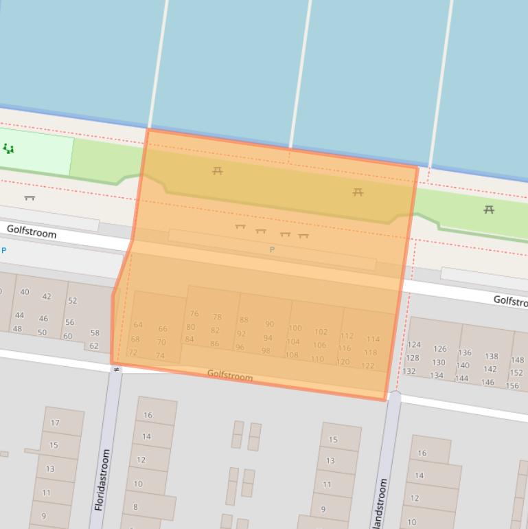 Kaart van postcodegebied 1271CR.