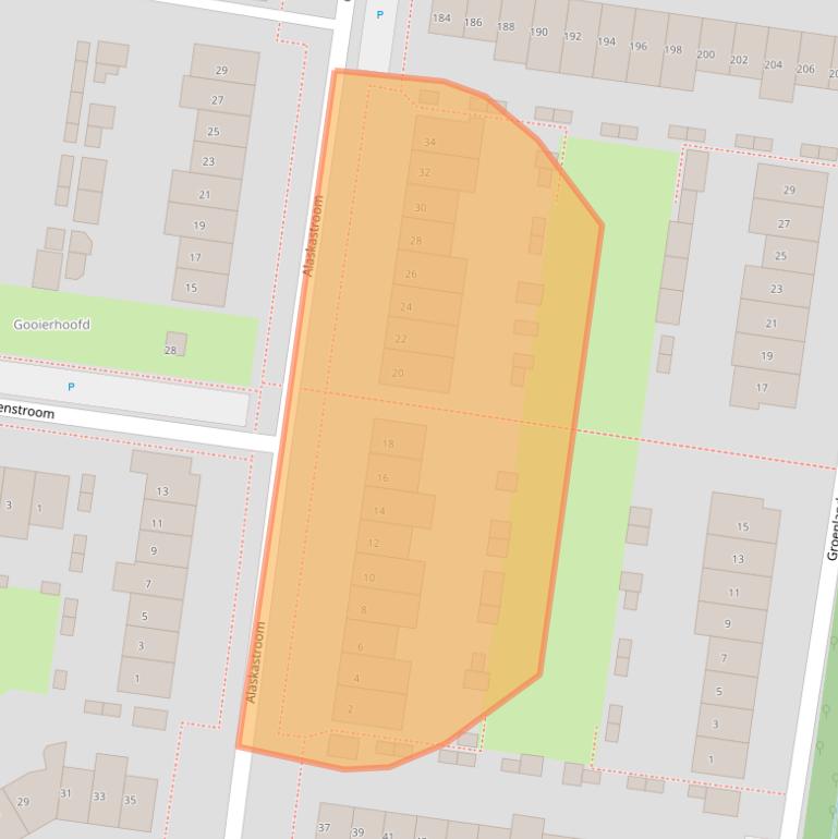 Kaart van postcodegebied 1271CW.
