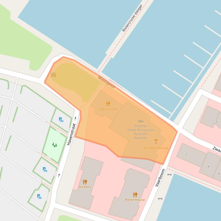 Kaart van postcodegebied 1271GL.