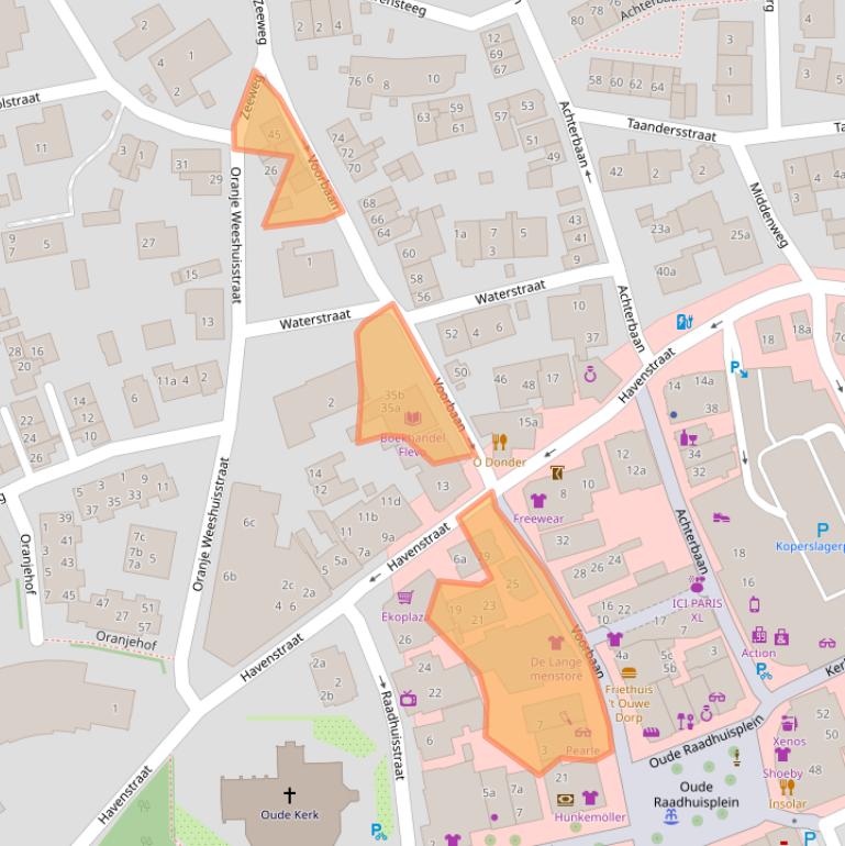 Kaart van postcodegebied 1271RR.