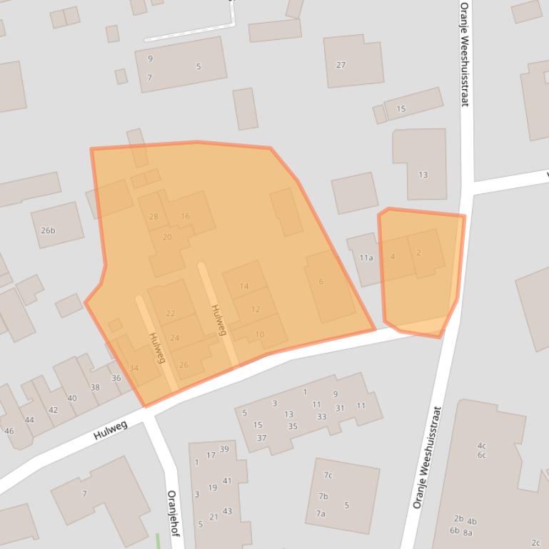 Kaart van postcodegebied 1271RX.