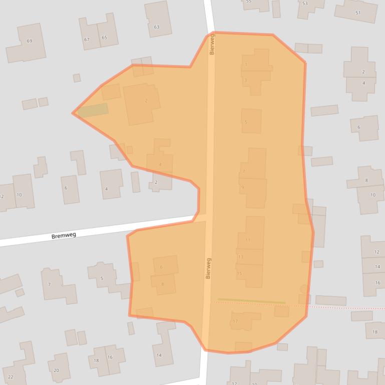 Kaart van postcodegebied 1272BS.